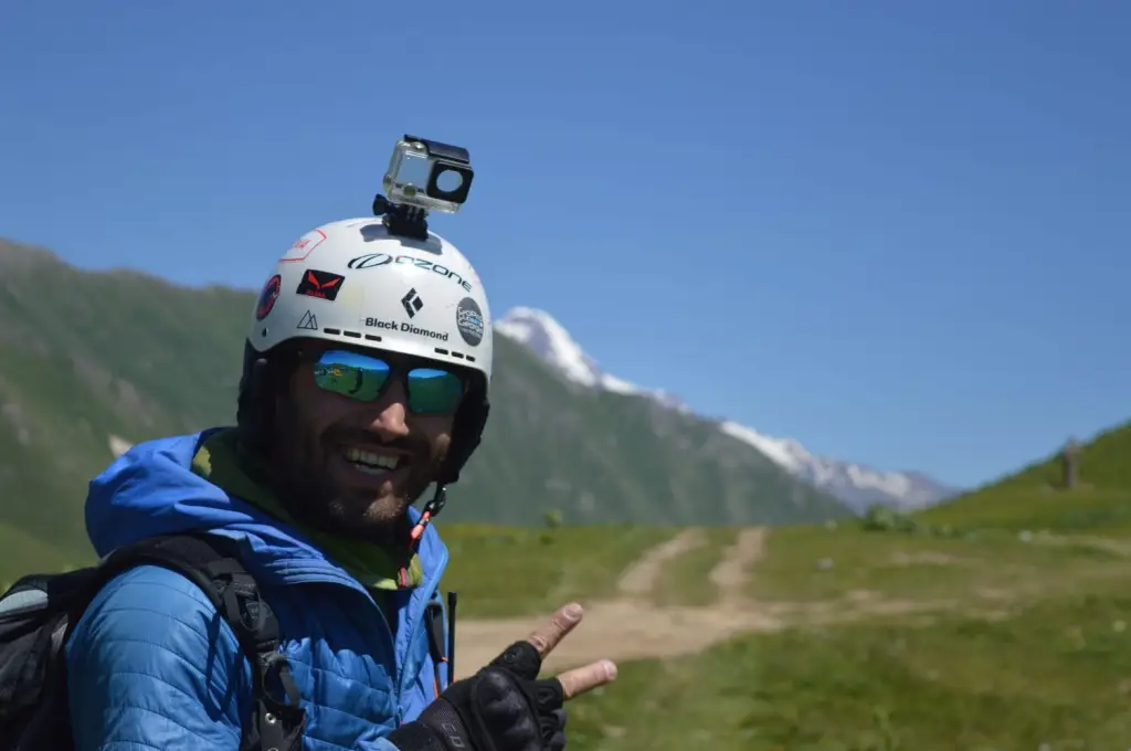 Irakli, Best Experienced Instructor Gudauri Paragliding